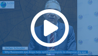 Why fluorescein eye drops help ophtalmologists to diagnose dry eye